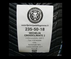 4 GOMME 235 50 18 MICHELIN A60872 - 2