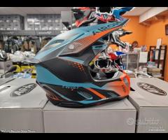 AIROH Casco Cross Twist 3 - Shard - Orange Matt -