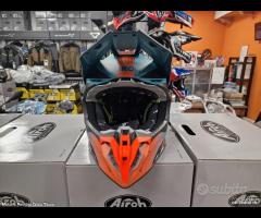 AIROH Casco Cross Twist 3 - Shard - Orange Matt - - 8