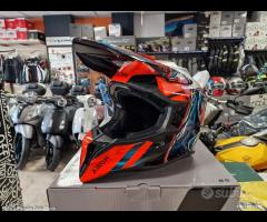 AIROH Casco Cross Wraaap - Cyber - Orange - 7