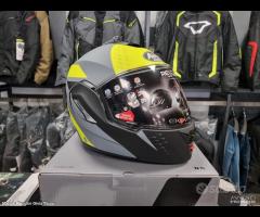 AIROH Casco Modulare REV19 - Leaden - Yellow Matt