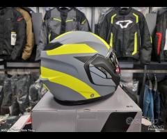 AIROH Casco Modulare REV19 - Leaden - Yellow Matt