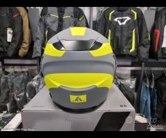 AIROH Casco Modulare REV19 - Leaden - Yellow Matt