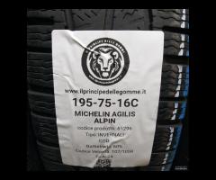 4 GOMME 195 75 16C MICHELIN A61296 - 2