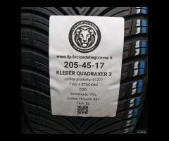 4 GOMME 205 45 17 KLEBER A61277 - 2