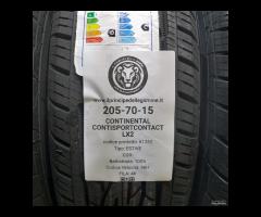 4 GOMME 205 70 15 CONTINENTAL A61262 - 2
