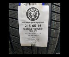 4 GOMME 215 65 16 FORTUNE A61273 - 2