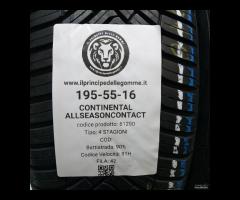2 GOMME 195 55 16 CONTINENTAL A61290 - 2
