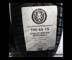 2 GOMME 195 65 15 DUNLOP A61312 - 2