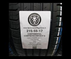 4 GOMME 215 55 17 CONTINENTAL A61311