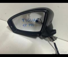 Specchietto elettrico volkswagen tiguan 2017 2022 - 10