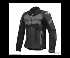 IXON Giacca Moto Pelle Jackal Uomo - Nero - Motor'