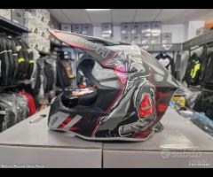 AIROH Casco Cross Wraaap - Cyber - Red - Motor's P - 6