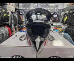 AIROH Casco Cross Wraaap - Cyber - Red - Motor's P - 8