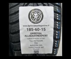 2 GOMME 185 60 15 UNIROYAL A61441 - 2