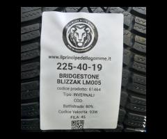 2 GOMME 225 40 19 BRIDGESTONE A61464