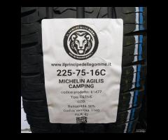 2 GOMME 225 75 16C MICHELIN A61477 - 2