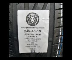 2 GOMME 245 45 19 UNIROYAL A61478