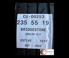 2 PNEUMATICI 235/55 R19 BRIDGESTONE ESTIVE