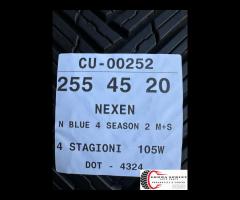 2 PNEUMATICI 255/45 R20 NEXEN 4 STAGIONI 85%