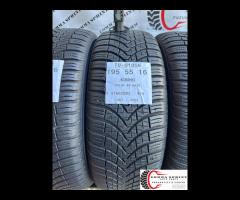 4 PNEUMATICI 195/55 R16 KUMHO 4 STAGIONI 85%