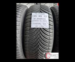 4 PNEUMATICI 195/65 R15 BF GOODRICH 4 STAGIONI 75%