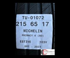 4 PNEUMATICI 215/65 R17 MICHELIN ESTIVE - 9