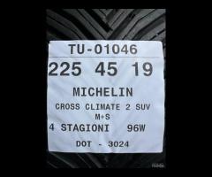 4 PNEUMATICI 225/45 R19 MICHELIN 4 STAGIONI 75% - 10