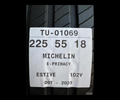 4 PNEUMATICI 225/55 R18 MICHELIN ESTIVE - 9