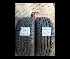 4 PNEUMATICI 225/60 R17 RIKEN ESTIVE SEMINUOVE