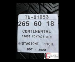 4 PNEUMATICI 265/60 R18 CONTINENTAL 4 STAGIONI - 10