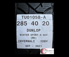 4 PNEUMATICI 255/45 R20 285/40R20 DUNLOP INVERNALI - 13