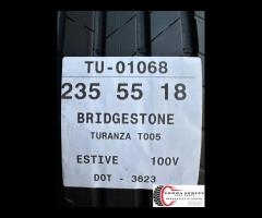 4 PNEUMATICI 235/55 R18 BRIDGESTONE ESTIVE - 9