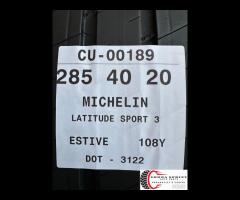 2 PNEUMATICI 285/40 R20 MICHELIN ESTIVE