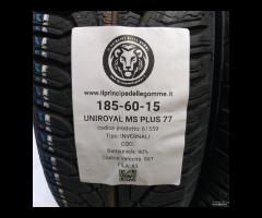 2 GOMME 185 60 15 UNIROYAL A61559