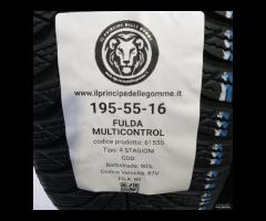 2 GOMME 195 55 16 FULDA A61555