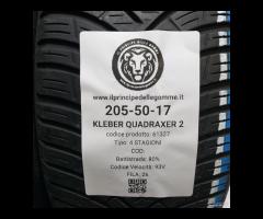 2 GOMME 205 50 17 KLEBER A61327