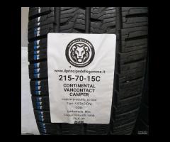 2 GOMME 215 70 15C CONTINENTAL A61504