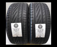 2 GOMME 225 40 18 UNIROYAL A61508
