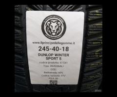 2 GOMME 245 40 18 UNLOP A61541