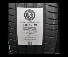 2 GOMME 245 40 19 BRIDGESTONE A61509