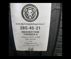 2 GOMME 285 45 21 BRIDGESTONE A61580