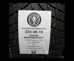 4 GOMME 225 40 19 NOKIAN A61452 - 2