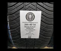 4 GOMME 265 40 19 MICHELIN A61582