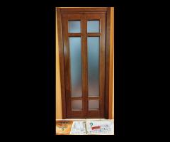 Codice: 264912 PORTA A LIBRO IN LEGNO COLORE NOCE