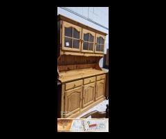 Codice: 264295 CREDENZA CUCINA IN PINO RUSSO 3 AN