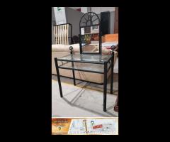 Codice: 261160 TOELETTA IN FERRO COLORE NERO CON