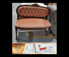 Codice: 255475 DIVANETTO IMBOTTITO IN LEGNO COLOR