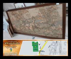 Codice: 3621 QUADRO ARAZZO IN TELA ANNI 60 RAFFIG