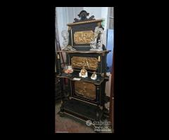 Codice: 261585 ANTICA LIBRERIA IN LEGNO LACCATO N